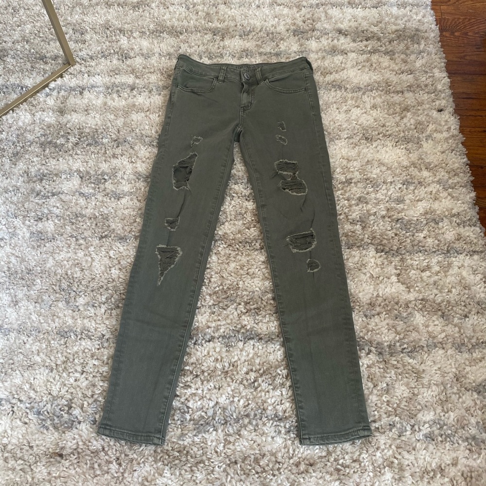 American Eagle‎ Distressed Jeggings